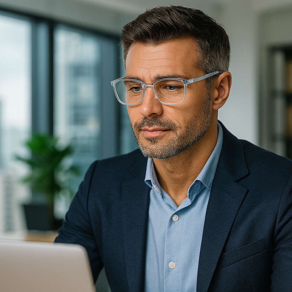 Ember Blue-Light Blocking Glasses - Clear