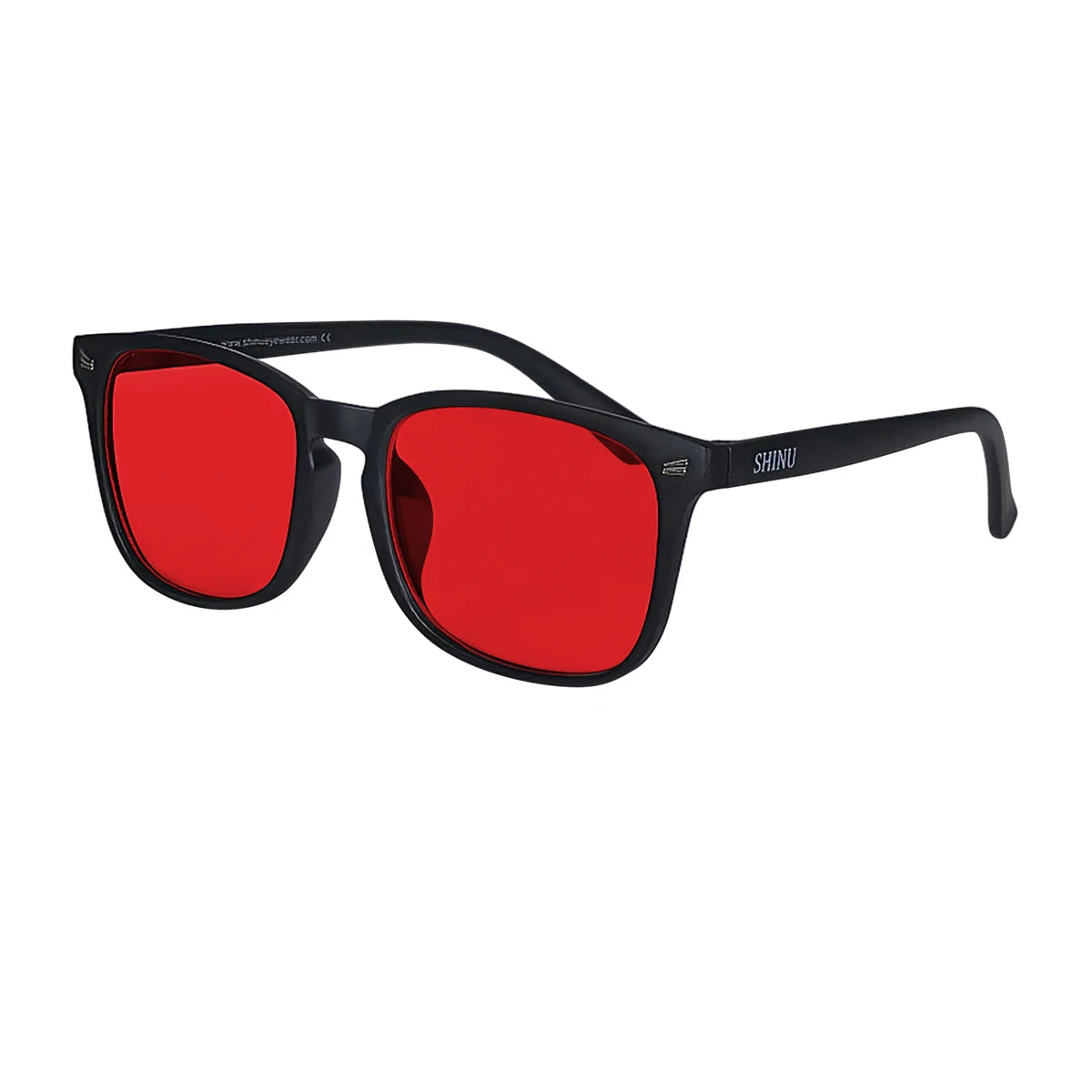 Ember's Blue Light Glasses - Red